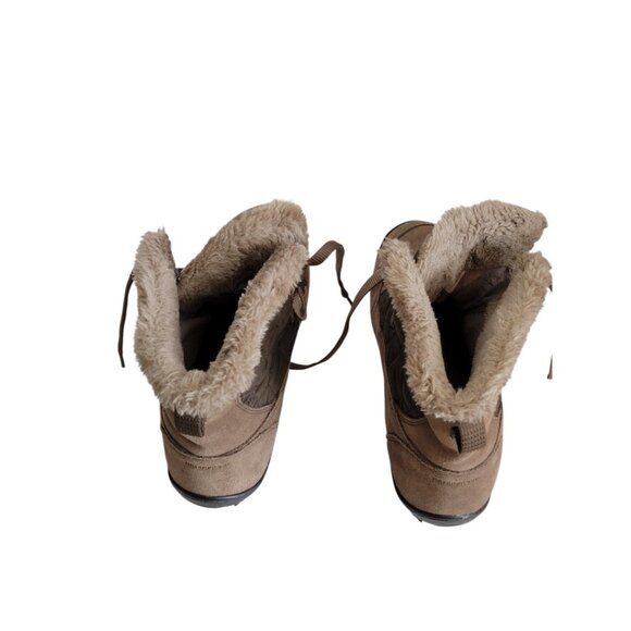 Women's Columbia Tan Boots 8.5 Winter Fall - Picture 2 of 6